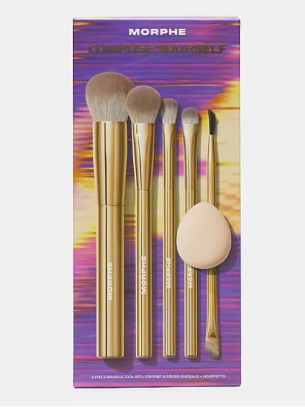MORPHE LIMITED EDITION COMPOSE YOURSELF 6 PIECE BRUSH & TOOL SET